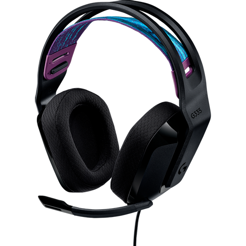 LOGITECH G335 Wired Gaming Headset - BLACK - 3.5 MM slika 4
