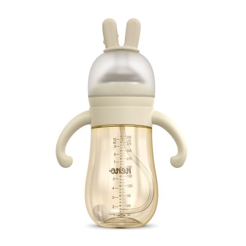 NENO MIO Rabbit 3u1 bočica za hranjenje 300 ml, Cream slika 3