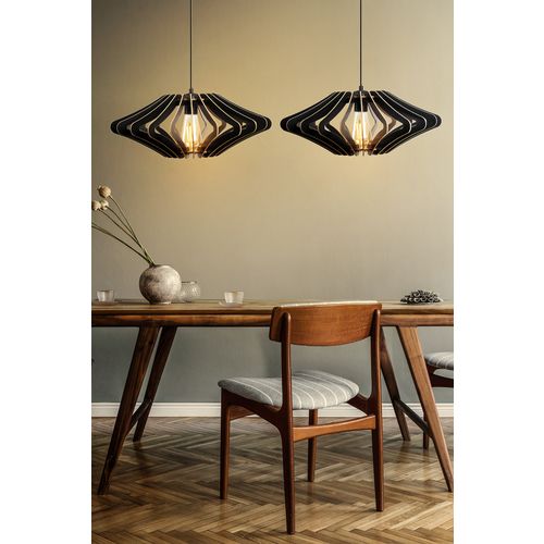 Crni luster '173 Black Chandelier' slika 1