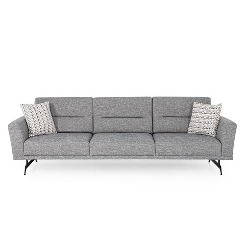 Slate Grey Sofa na Razvlačenje sa 4 Mesta slika 1