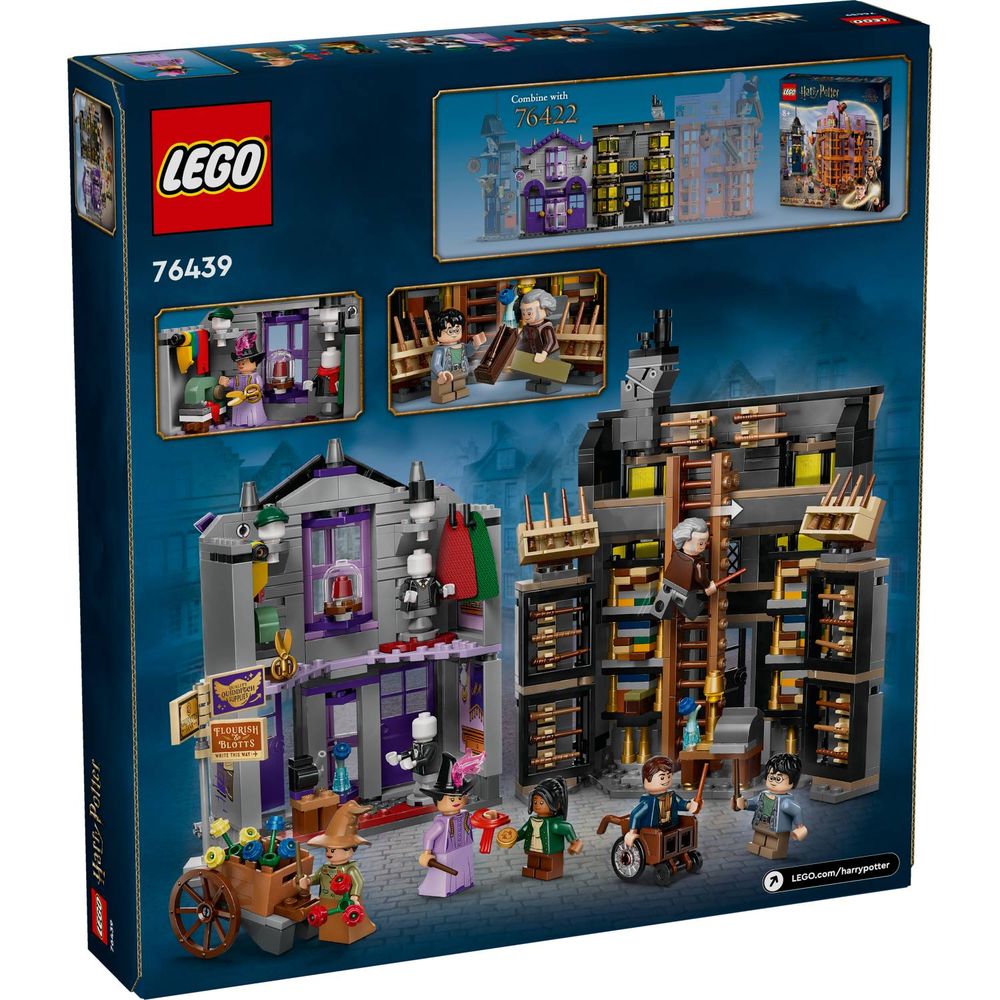 LEGO 76439 Prodavnica Olivandera i Butik Madam Malkin slika 13