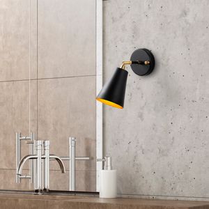 Zidna lampa Evander - 13191 u crno-zlatnoj boji