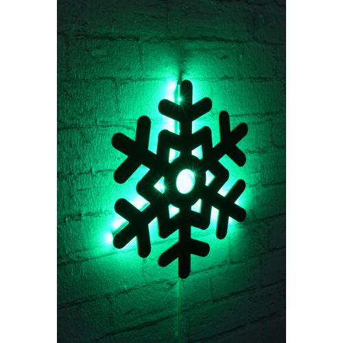 Wallity Ukrasna LED rasvjeta, Snowflake 2 - Green slika 2