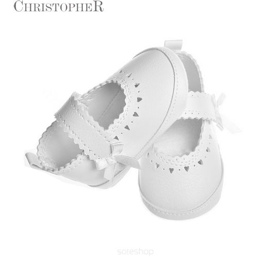 Christopher Baby Club cipelice za djevojčice bijele slika 1