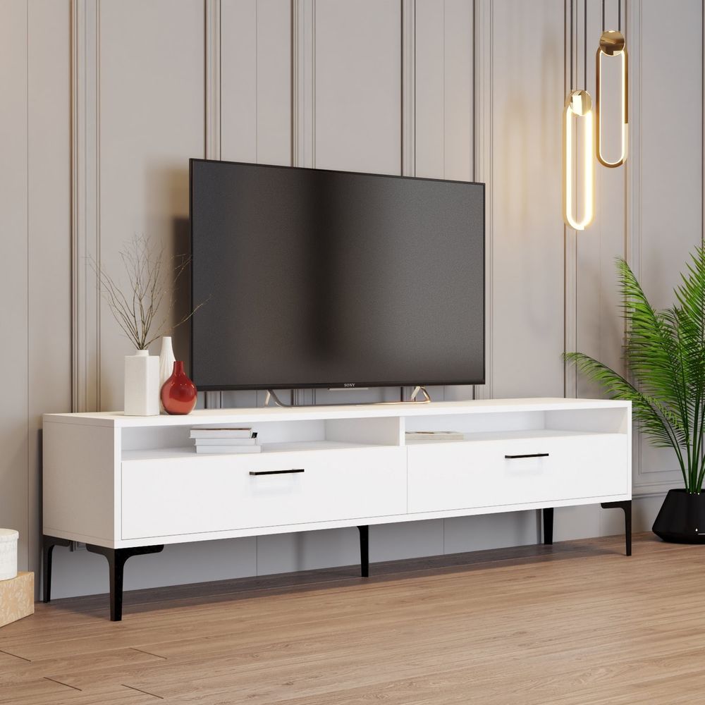 TV komoda ISTANBUL 2, bijeli slika 3