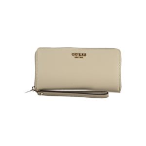 GUESS JEANS WOMEN'S WALLET BEIGE