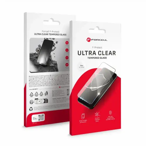 Forcell Ultra Clear Glass Tempered Glass - za Samsung Galaxy A16 4G / A16 5G crni slika 1