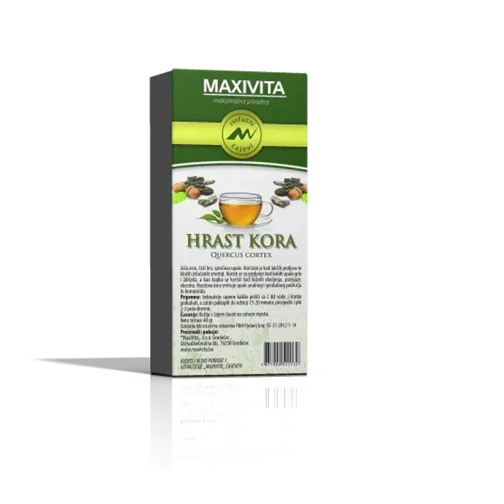 Maxivita Hrast Kora 40 g slika 1