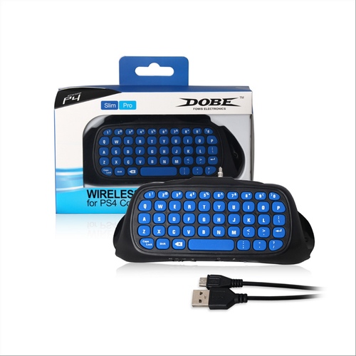 Dobe TP4-022 kontroler tastatura za PS4 plavo-crna slika 1