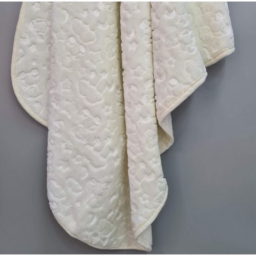 Ćebe CB EMBOSS BABY BLANKET - EKRU slika 1