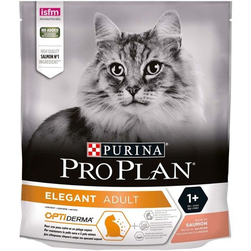 PRO PLAN Elegant, OptiDerma, bogato lososom, 400 g slika 5