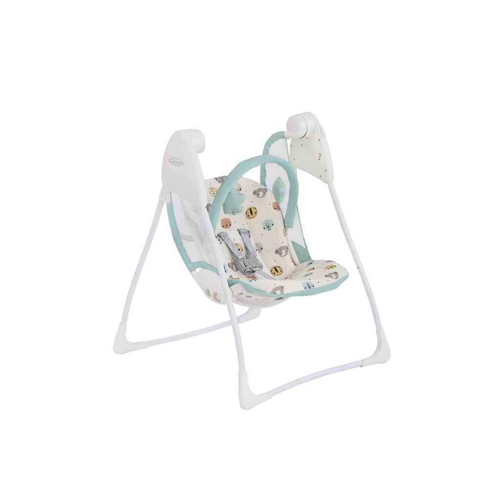 Graco električna njihaljka Baby Delight od rođenja do 9 kg - Sleepy Safari slika 1