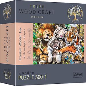 TREFL Puzzle 500+1 Wood Craft