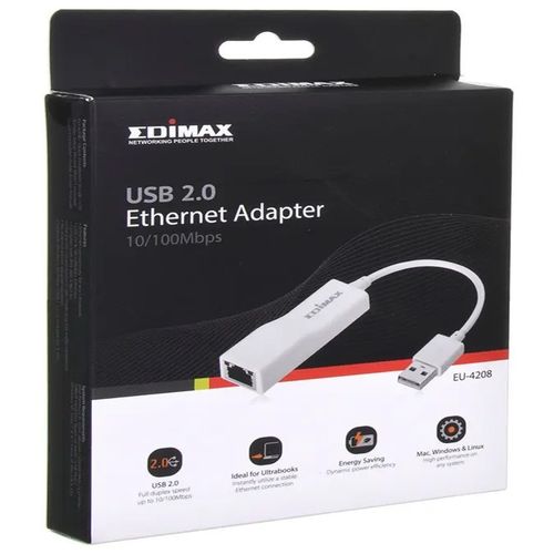 Edimax USB 2.0 Fast Ethernet Adapter, EU-4208  slika 2