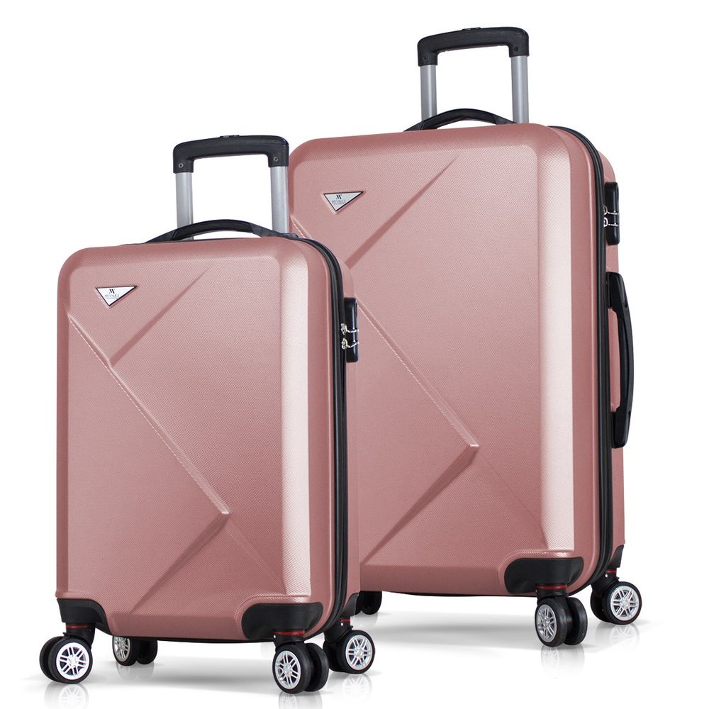 6851 Set Kofera u Roze Zlatnoj Boji (2 Komada) slika 1