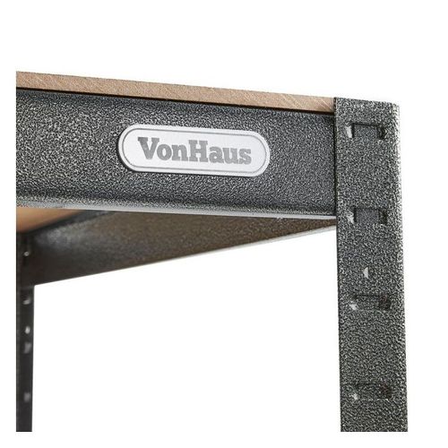 Vonhaus radni stol bez vijaka 1.2m s policama HAMMERITE slika 5