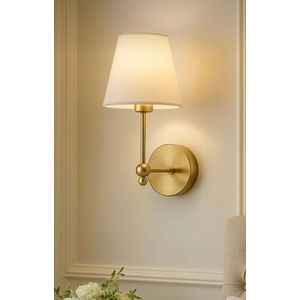 Zidna Lampa BRZ-343417 - Krem i Zlato