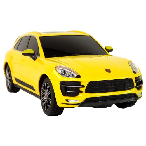 Rastar Porsche Macan Turbo 1:24 žuti slika 4