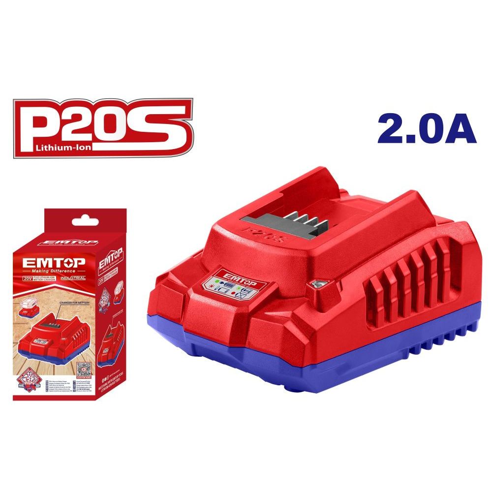 Punjač 2A P20S Emtop EFCR20200 slika 1