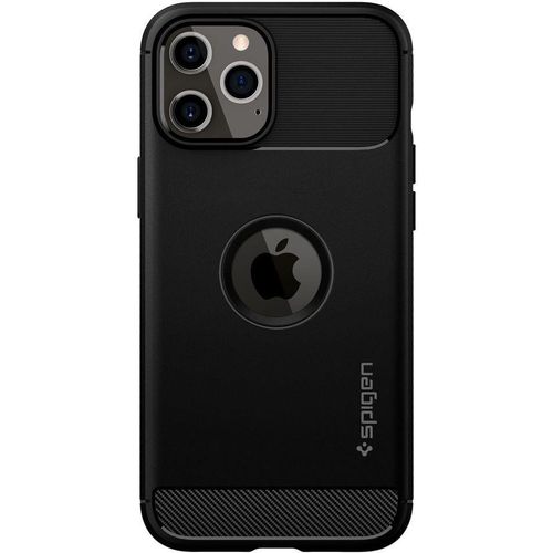 Spigen Rugged Armor Iphone 12 Pro Max /Mat crna slika 1