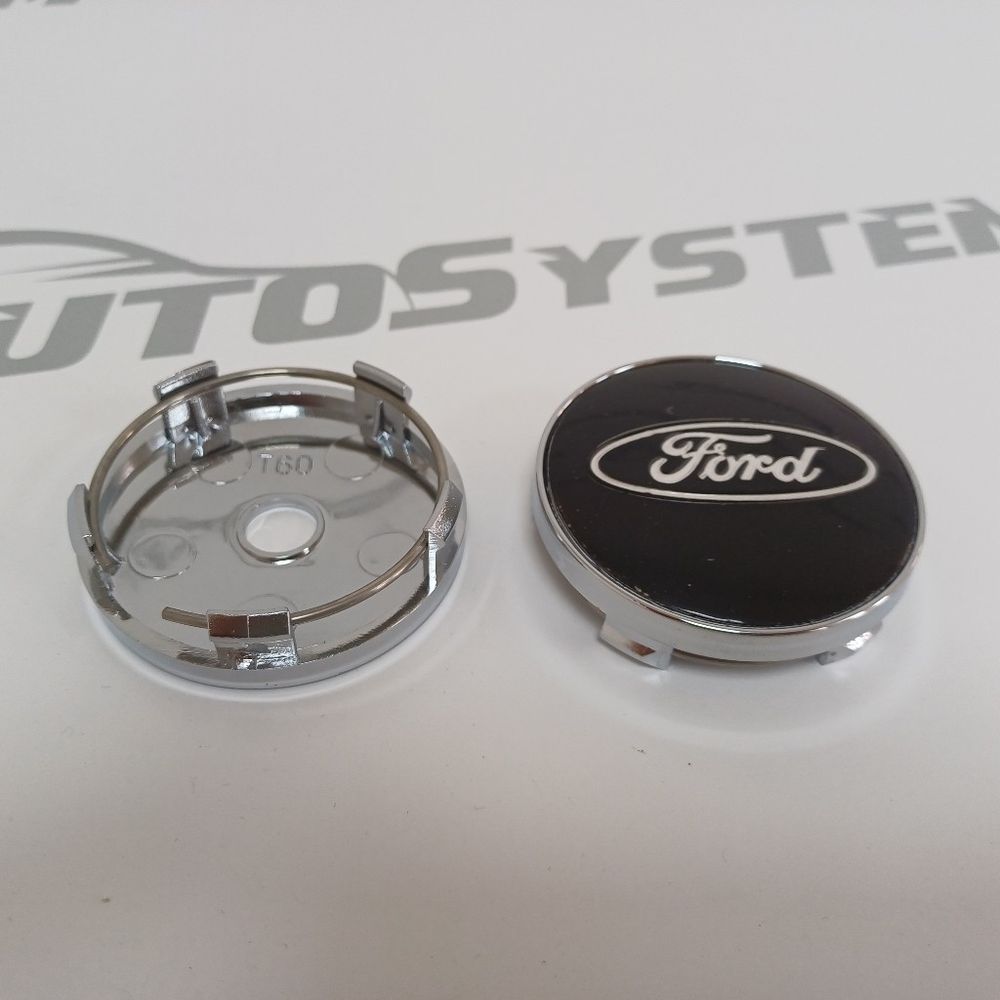 Čep za aluminijsku felugu Asy Ford 60/57mm crni slika 1