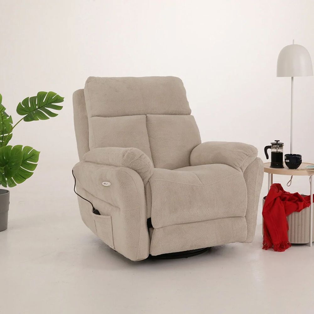 Električni Relax Fotelja Comfera - Boja: Krem slika 1