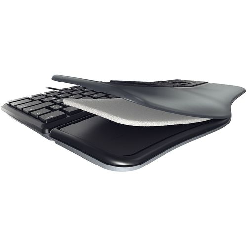 Cherry KC-4500 ergonomska tastatura, USB, YU, crna slika 3