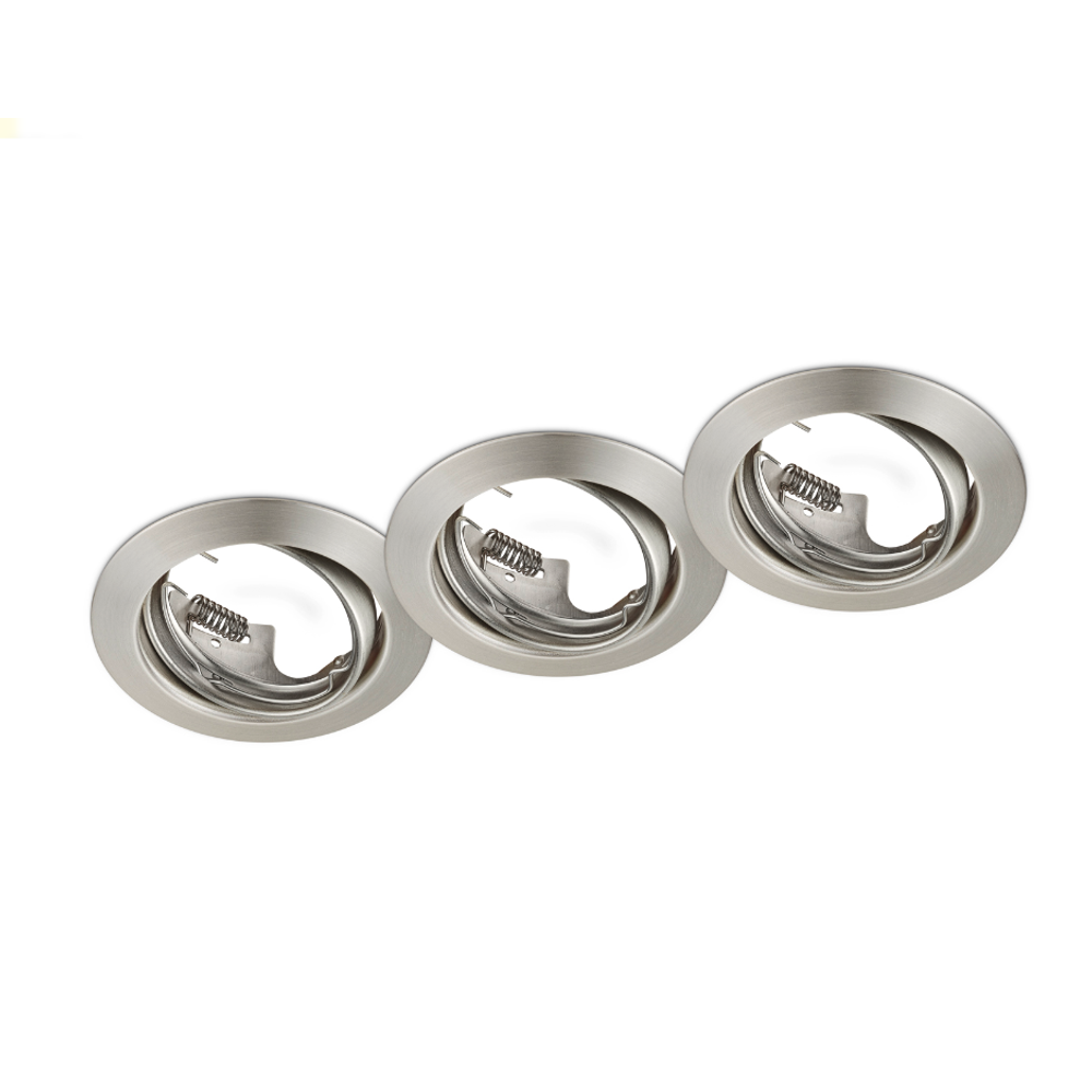 Jura NIKEL mat OKRUGLO SET/3 ugradbene slika 2