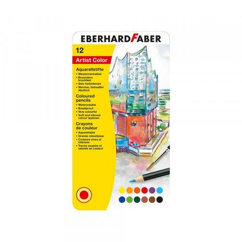 Drvene bojice Eberhard Faber 1/12 Akva color 516013 MK slika 1