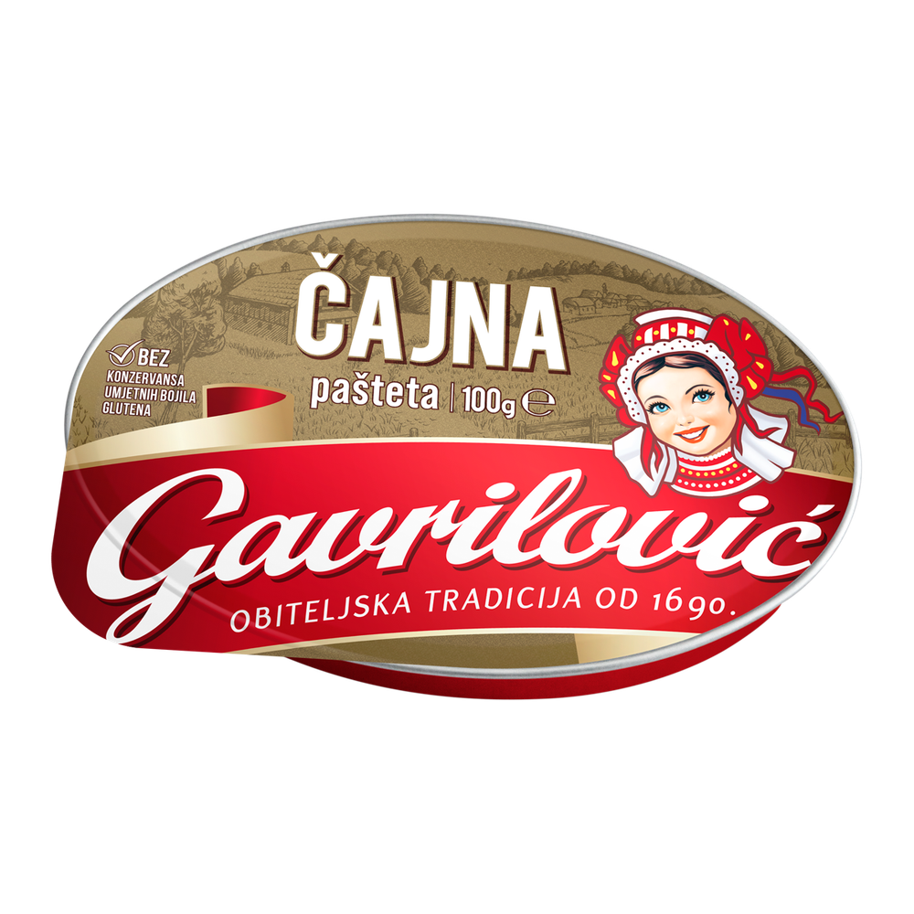 Gavrilović Čajna pašteta 100g slika 1
