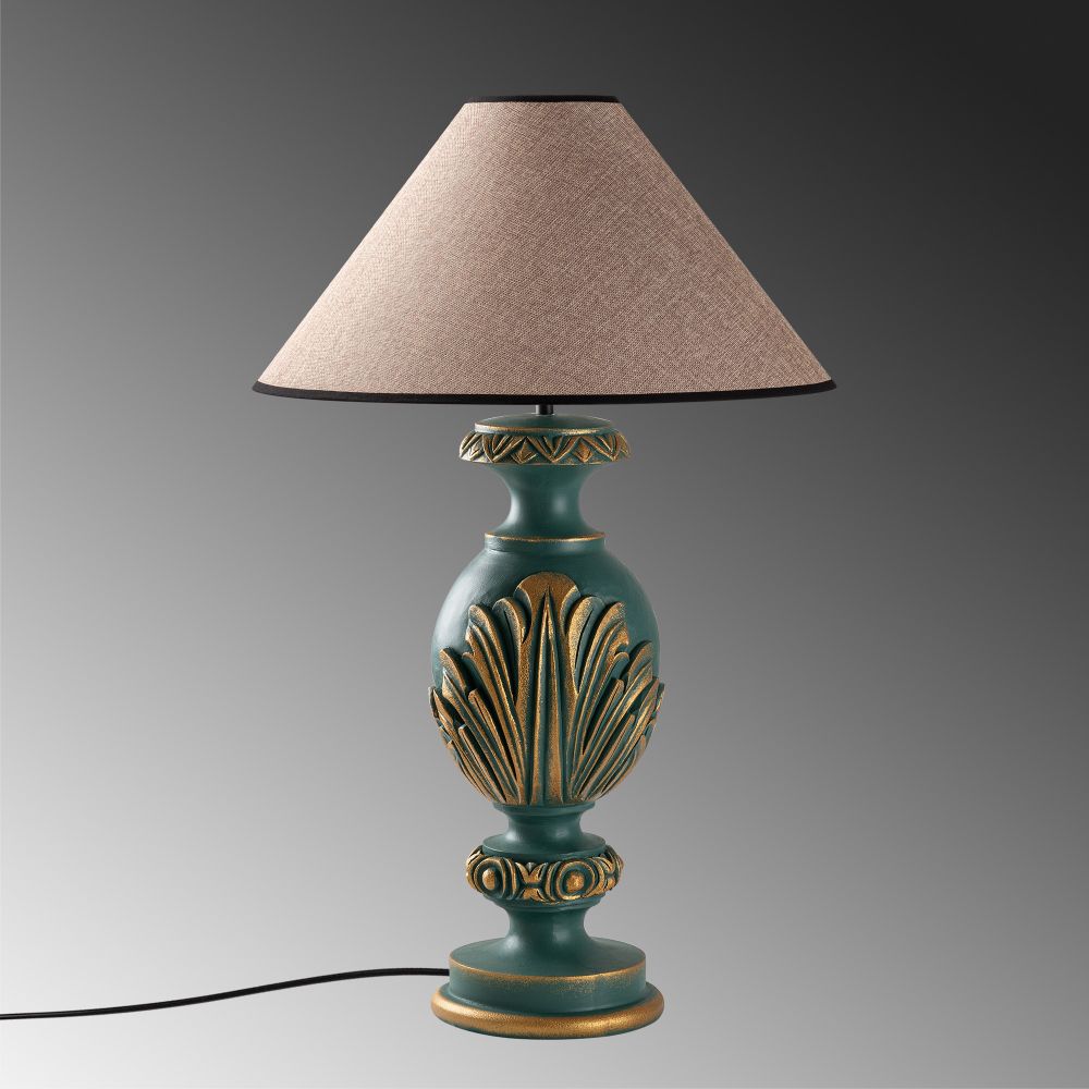 ELEGANZE-5314 GreenLight Smeđa Stolna Lampa slika 6