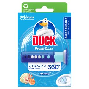 Duck® Fresh Discs gel za čišćenje i osvježavanje WC školjke miris marine