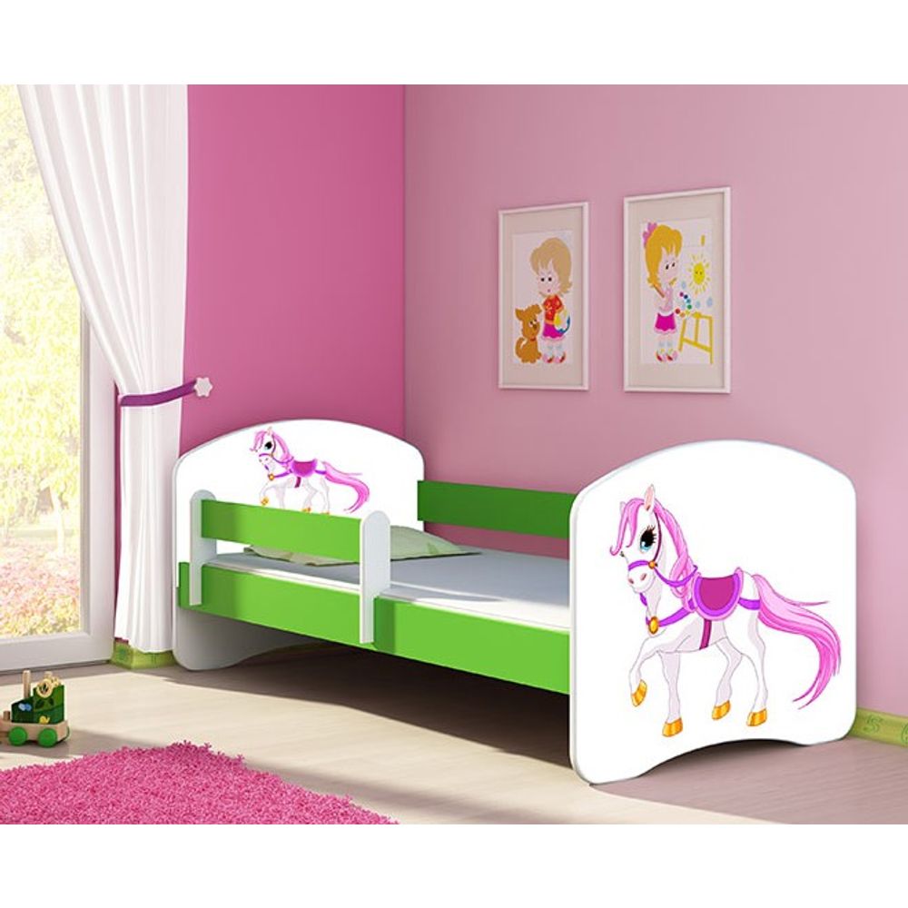 ACMA Dječiji krevet Acma II Green - 180x80cm - Dezen 43 slika 1