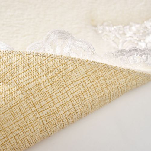 Zara - Cream Cream Bathmat Set (2 Pieces) slika 4