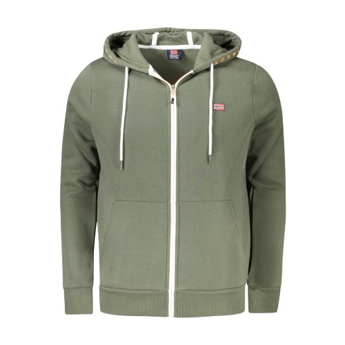 NORWAY 1963 MEN'S ZIP-UP SWEATSHIRT GREEN slika 1