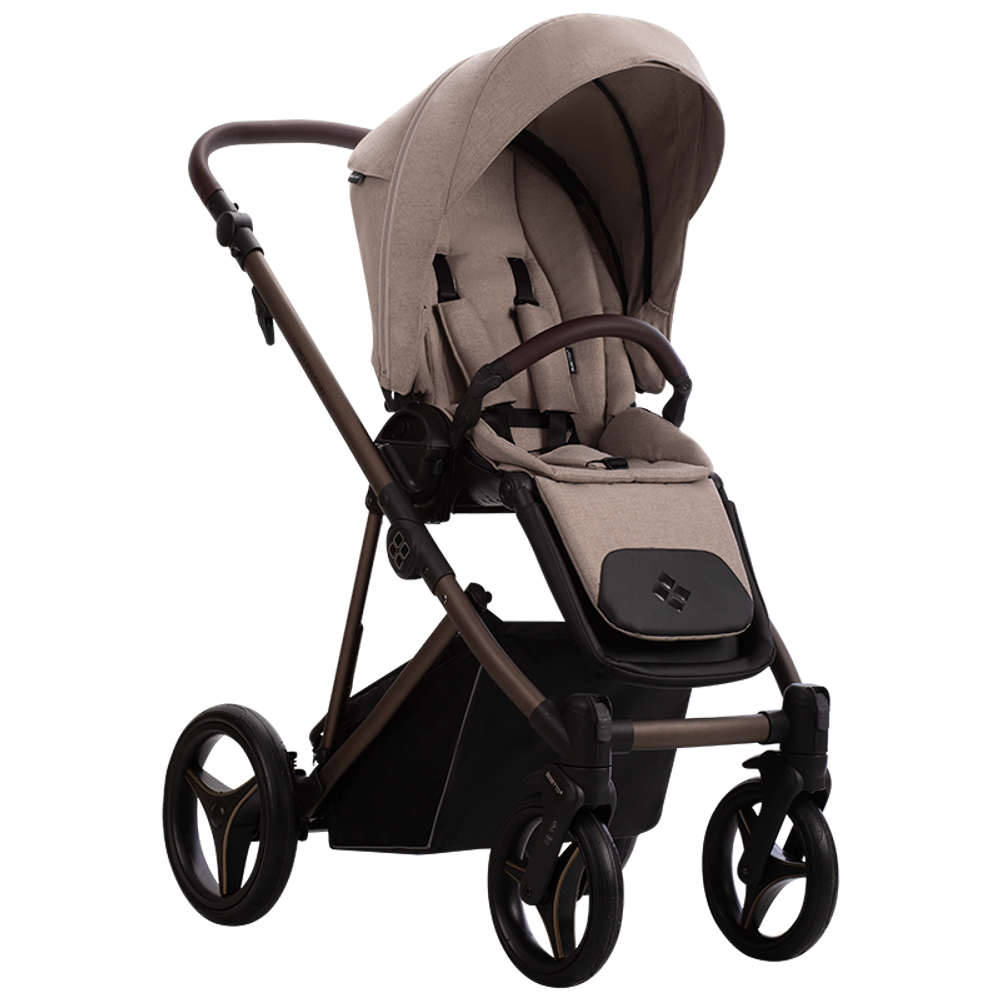 Bebetto Kolica za bebe Pelpasso - Set 3U1 01 Choco slika 4
