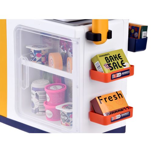 Set samoposlužne trgovine s hladnjakom i aparatom za kavu slika 8