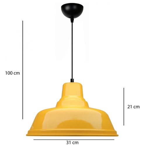 AYD-3711 Yellow Chandelier slika 3