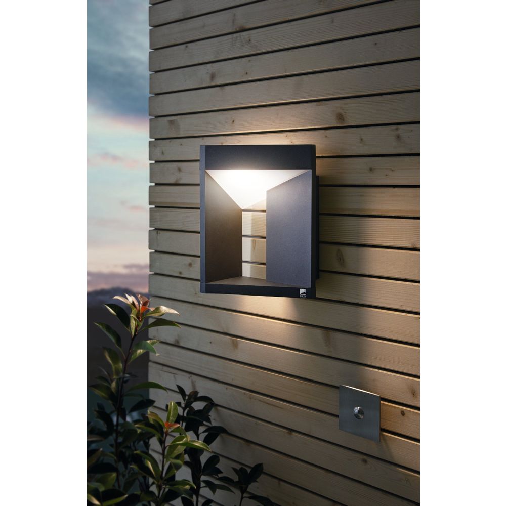 Eglo zidna rasvjeta nembro led 10w 3000k 1000lm crno/bijelo v:290mm slika 4