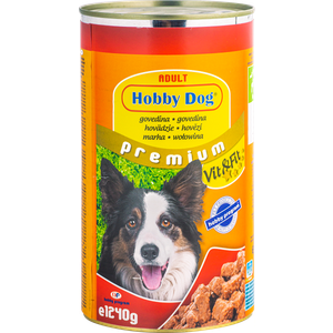 Hobby Dog Premium hrana za pse Govedina 1240g