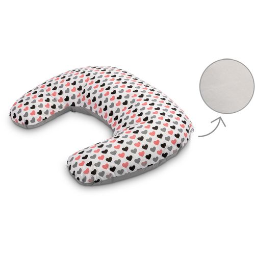Sensillo jastuk za hranjenje beba srca trobojna slika 1