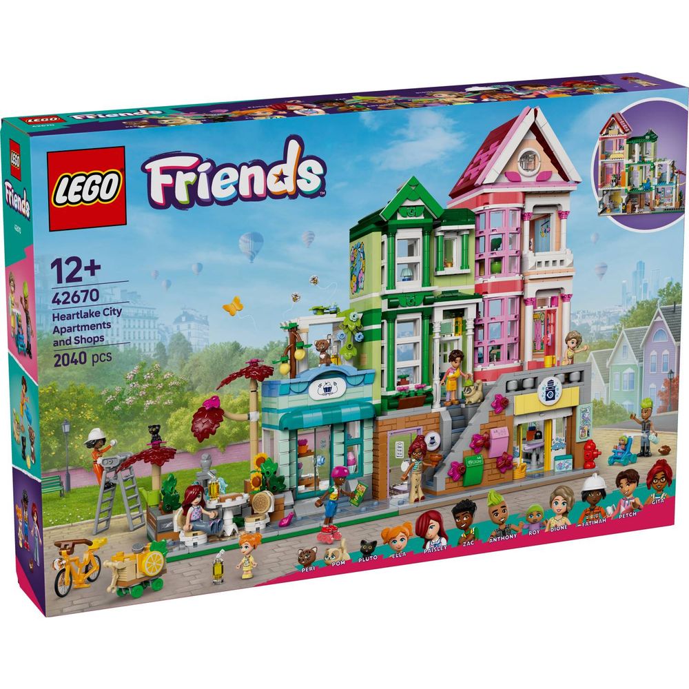 LEGO 42670 Stanovi i trgovine u Heartlakeu slika 1