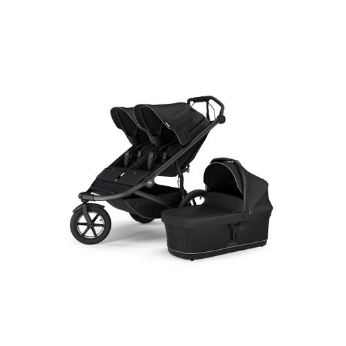 Thule Urban Glide 3 Double crna dječja kolica za dva djeteta slika 3