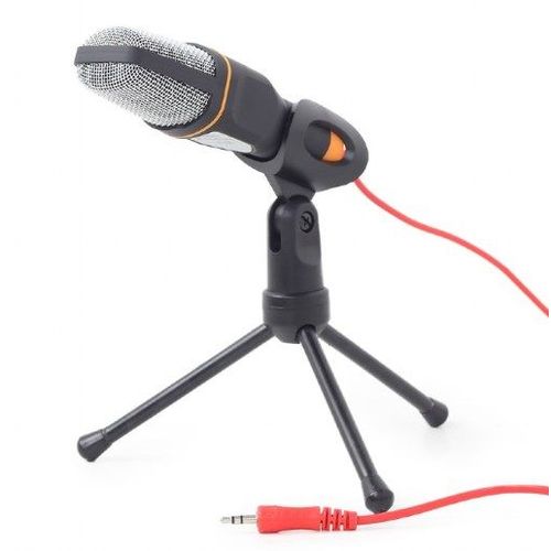 MIC-D-03 Gembird mikrofon sa tripodom 3,5mm black slika 1