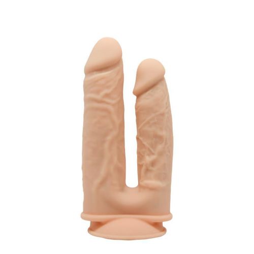 Silexd model 1 dvostruki vibrirajući dildo 17,5cm i 19,5cm slika 4