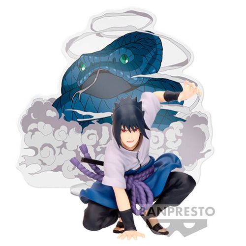 Naruto Shippuden Panel Spectacle Sasuke Uchiha Special figure 9cm slika 1