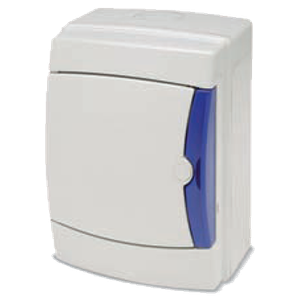 Famatel Kutija za osigurače nadžbuk, 4 osigurača, bijela, IP65 - 3904-T-KN/4