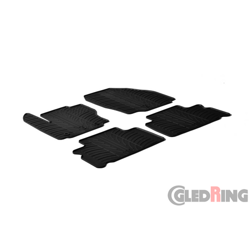 Gledring gumeni tepisi za Ford S-Max/Galaxy 2006-2010/2010 2011 FL/5 doors slika 1