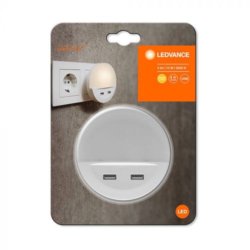 Nocno svetlo LUNETTA + 2 X USB port slika 5