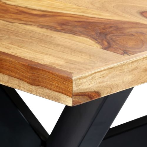Blagovaonski stol od masivnog drva šišama 180 x 90 x 75 cm slika 4